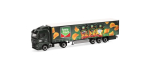 Herpa 318501 MAN TGX GM Gardinenplanen-Sattelzug "CTJ/Funny Frisch" (Nordrhein-Westfalen/Dormagen)